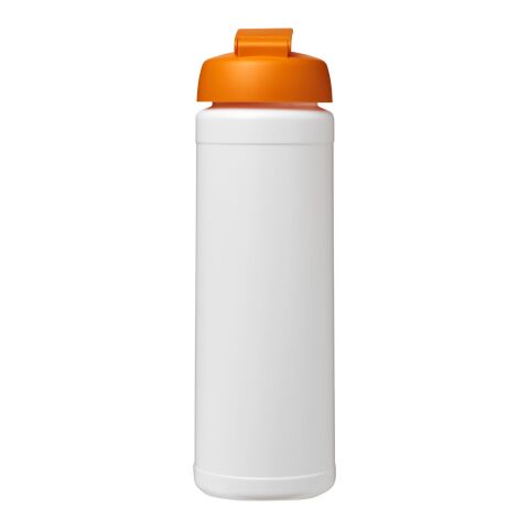 Baseline Plus 750 ml flip-lid sport bottle White-Orange | No Branding | not available | not available