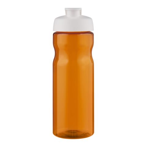 H2O Active® Eco Base 650 ml flip lid sport bottle Orange-White | not available | No Branding | not available | not available