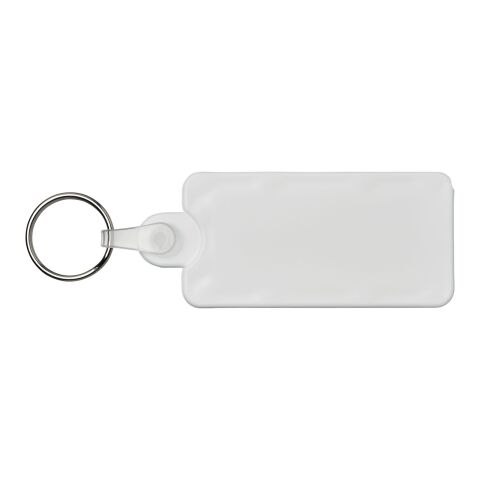 Kym recycled tyre tread check keychain White | No Branding | not available | not available