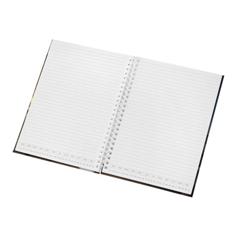 Desk-Mate® A5 hard cover undated diary white | No Branding | not available | not available