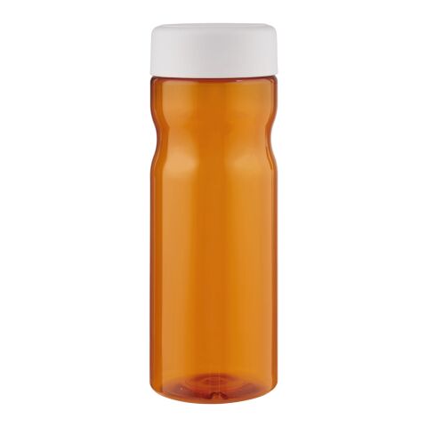 H2O Active® Eco Base 650 ml screw cap water bottle Orange-White | not available | No Branding | not available | not available