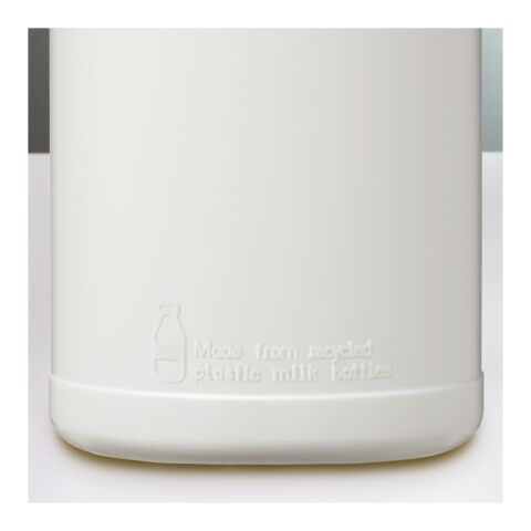 Baseline 500 ml recycled sport bottle with flip lid Transparent-Blue | No Branding | not available | not available