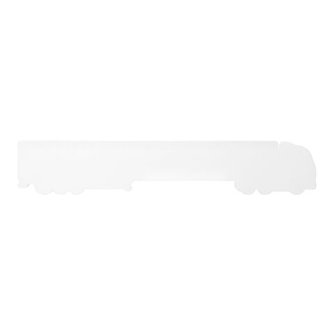 Tait 30cm lorry-shaped recycled plastic ruler White | No Branding | not available | not available