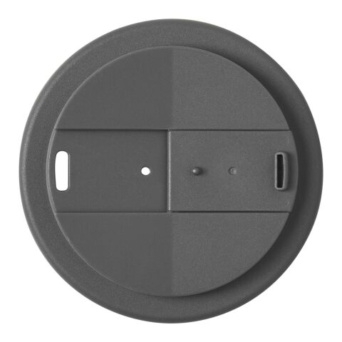 Brite-Americano® 350 ml tumbler with spill-proof lid Transparent-Grey | No Branding | not available | not available