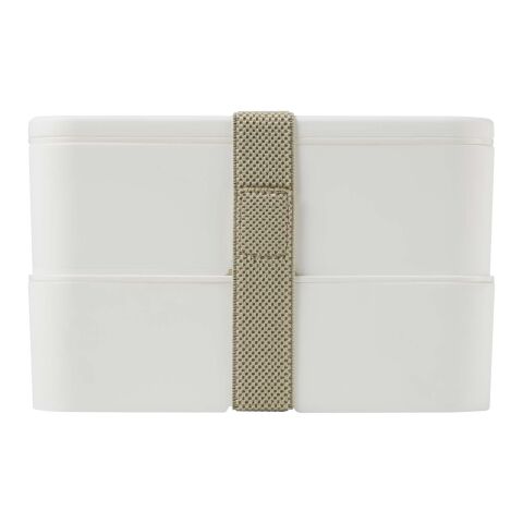 MIYO POP 700+700 ml double layer lunch box White | No Branding | not available | not available