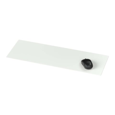 Lumin gaming desk mat White