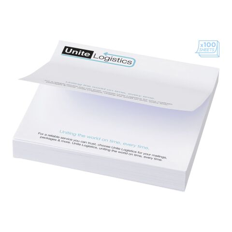 Sticky-Mate® large square sticky notes 100x100mm White | 25 pages | No Branding | not available | not available