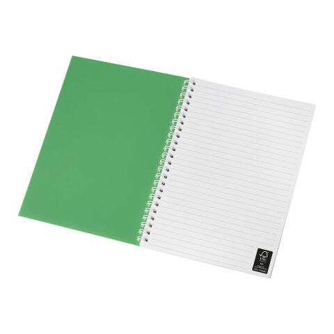 Rothko A5 notebook Green-White | 50 pages | Lithography | Sheets (Portrait spine left) | 148 mm x 210 mm