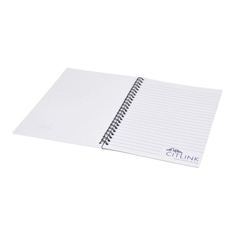Desk-Mate® spiral A4 notebook White-Solid black | 50 pages | No Branding | not available | not available