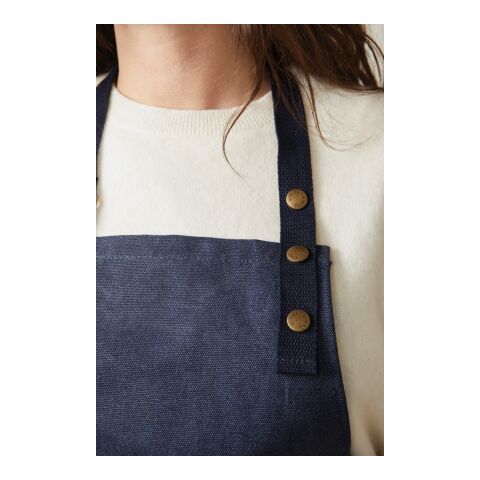 VINGA Tome GRS recycled canvas Apron navy