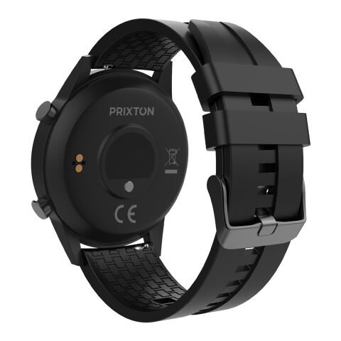 Prixton SWB26T smartwatch Standard | Solid black | Laser Engraving | body | 30 mm x 5 mm