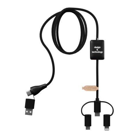 SCX.design C48 CarPlay 5-in-1 charging cable Standard | Solid black | No Branding | not available | not available