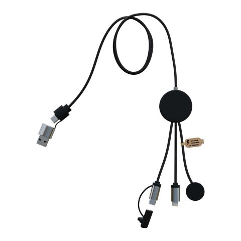 SCX.design C34 7-in-1 smartwatch charging cable  Standard | Solid black | No Branding | not available | not available