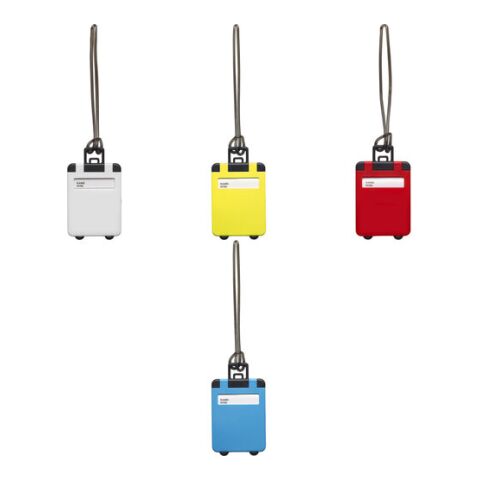 Luggage tag Jenson, ABS cobalt blue | No Branding | not available | not available