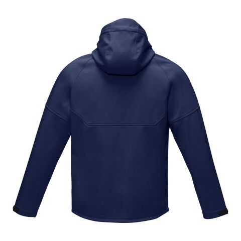 Coltan men’s GRS recycled softshell jacket Standard | Deep blue | M | No Branding | not available | not available | not available