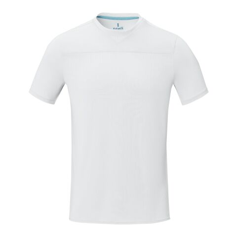 Borax short sleeve men&#039;s GRS recycled cool fit t-shirt Standard | White | L | No Branding | not available | not available | not available