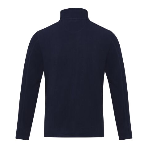Amber men's GRS recycled full zip fleece jacket Standard | Navy | L | No Branding | not available | not available