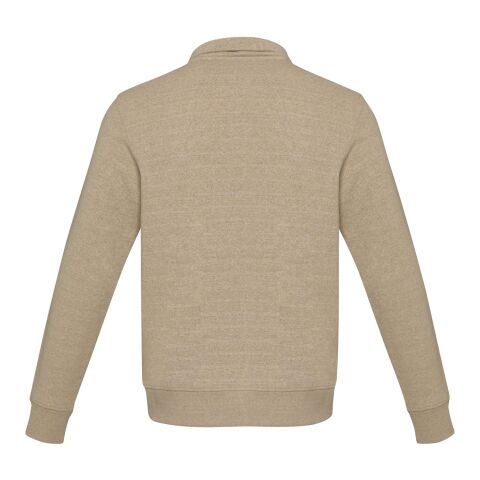 Tin unisex Aware™ recycled quarter zip sweater  Standard | Oatmeal | 2XS | No Branding | not available | not available | not available