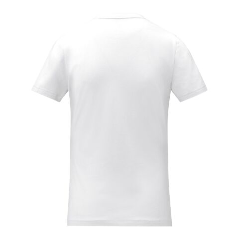 Somoto short sleeve women's V-neck t-shirt White | XL