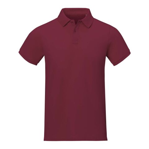 Calgary short sleeve men's polo Burgundy | 3XL