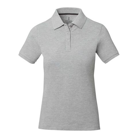 Calgary short sleeve women&#039;s polo Standard | Grey melange | 2XL | No Branding | not available | not available | not available