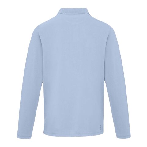 Oakville long sleeve men's polo Mist Blue | XL