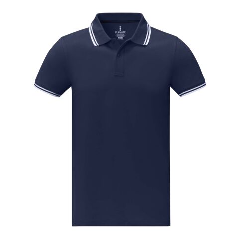 Amarago short sleeve men&#039;s tipping polo Standard | Deep blue | XS | No Branding | not available | not available | not available