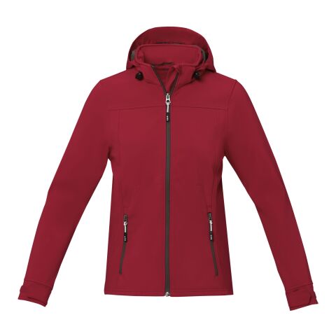 Langley women&#039;s softshell jacket Standard | Red | XS | Direct to Film | left chest | 70 mm x 100 mm | 100