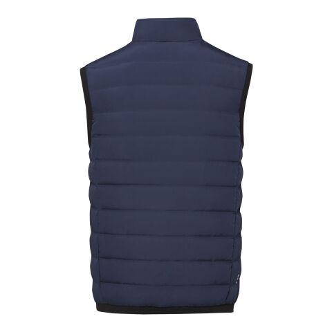 Caltha men&#039;s insulated down bodywarmer Standard | Deep blue | XS | Direct to Film | left chest | 80 mm x 35 mm | 100