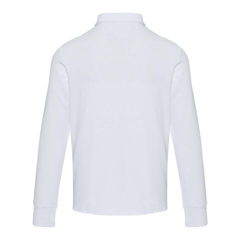 Zeus long sleeve unisex half zip polo White | 2XS | No Branding | not available | not available