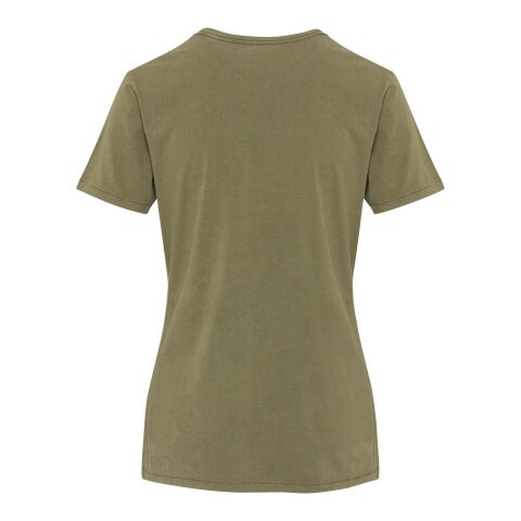 Nanaimo 160 g/m2 short sleeve washed women's t-shirt Standard | Forest Green2 | XXL | No Branding | not available | not available | not available