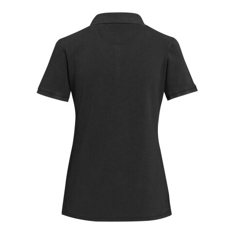 Calgary 200 g/m2 washed women's polo Standard | Solid black | XS | No Branding | not available | not available | not available