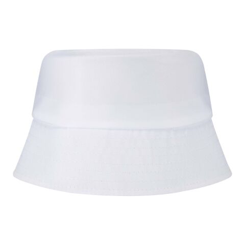 Solaris 130 g/m2 polyester sun hat Standard | White | No Branding | not available | not available | not available