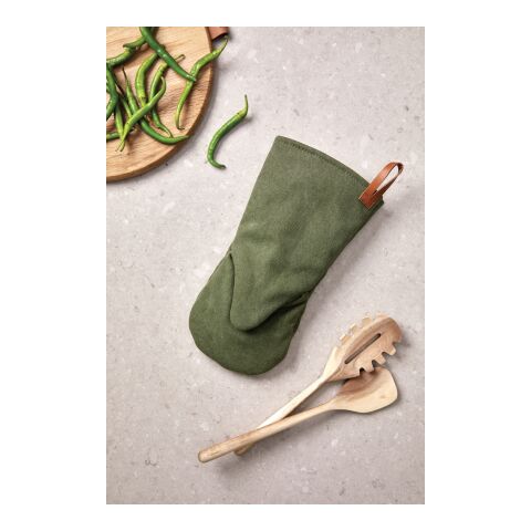 VINGA Asado oven mitt green | No Branding | not available | not available