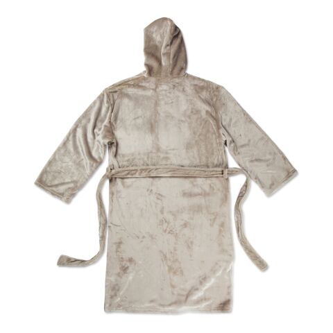 VINGA Louis luxury plush GRS RPET robe size S-M grey | No Branding | not available | not available | not available