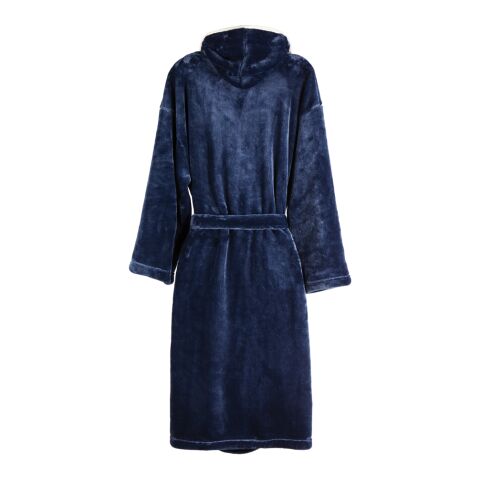 VINGA Louis luxury plush GRS RPET robe size S-M navy | No Branding | not available | not available | not available