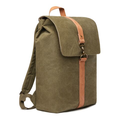 VINGA Bosler canvas backpack green | No Branding | not available | not available