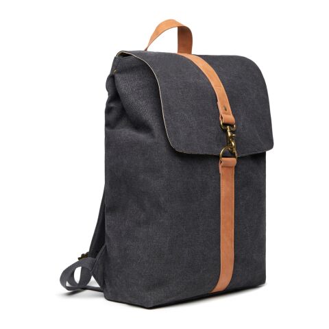 VINGA Bosler canvas backpack black | No Branding | not available | not available