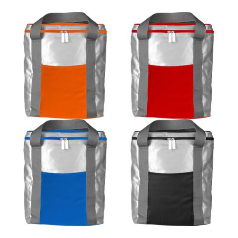 Polyester (420D) cooler bag Theon red | No Branding | not available | not available