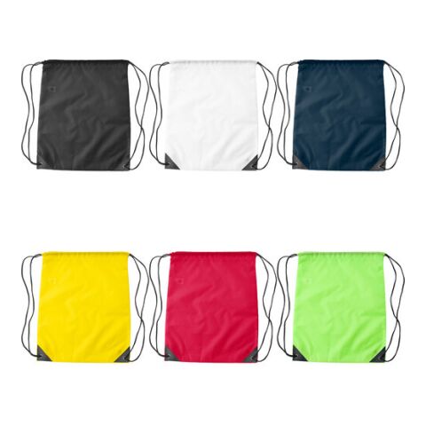 RPET polyester (190T) drawstring backpack Enrique lime | No Branding | not available | not available