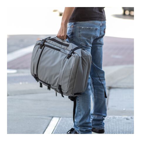 Galindo Backpack 22L rPET. Side Handle. Fits 17" Laptop Grey