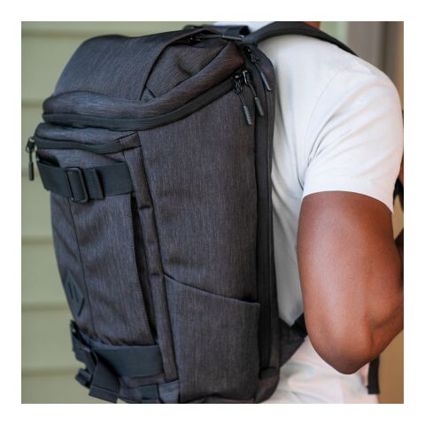 Paso Backpack 20L in rPET. Bottom loops. Fits 17&quot; Laptop Black | No Branding | not available | not available | not available