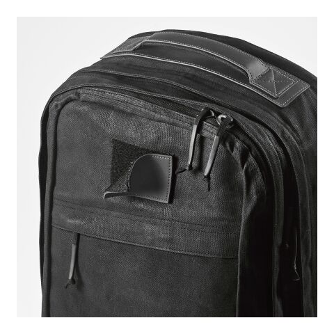 Cape Town Backpack 27L rCotton 230gsm. Fits 17&quot; laptop Solid black | No Branding | not available | not available | not available
