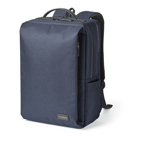 Oslo Backpack 20L rPET. Waterproof zippers. Fits 17" laptop Blue