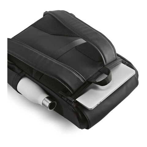 Lisbon Backpack 20L rPU.  Fits 15.6&quot; laptop Black | No Branding | not available | not available | not available