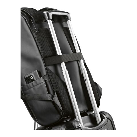 Lisbon Backpack 20L rPU.  Fits 15.6" laptop Black | No Branding | not available | not available | not available
