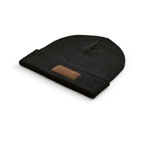 Tupac Beanie Recycled Cotton Black | Without Branding