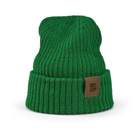 Cobain Beanie rPET and Wool. Customisable Patch Dark green | No Branding | not available | not available | not available