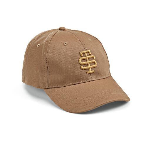Darrell Cap rCotton 280 gsm. 6 panels and Metal Buckle Closure Camel | No Branding | not available | not available | not available