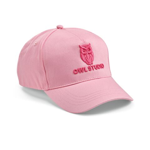 Hendrix Cap rCotton 280gsm. 5 panels and Metal Buckle Closure Pink | No Branding | not available | not available | not available